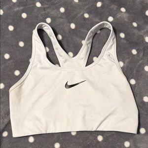 Nike Women's White Sports Bra